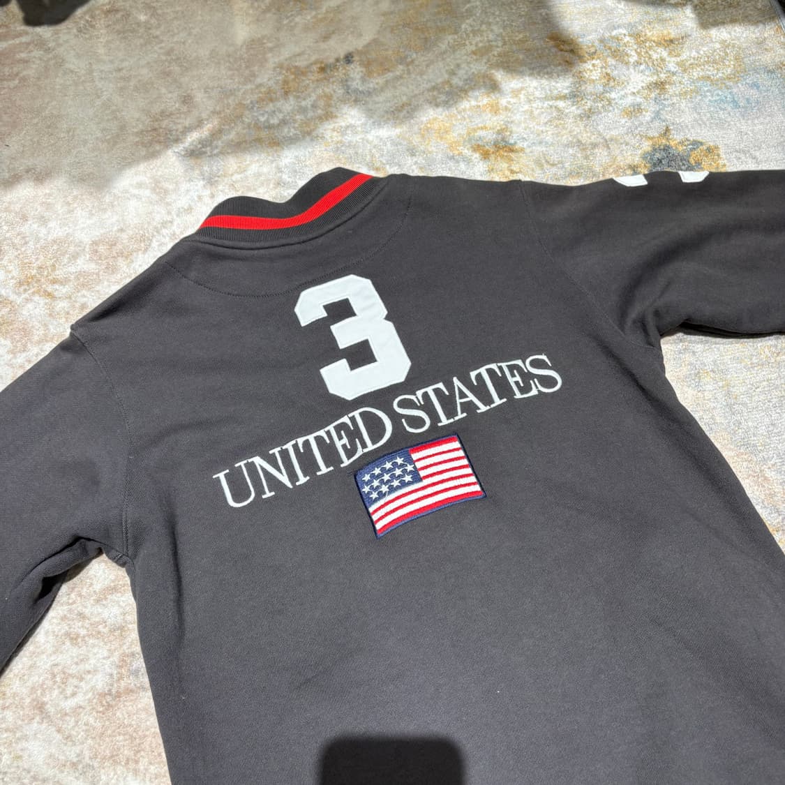 폴로 빅포니3 성조기 USA 바시티자켓 상품이미지2