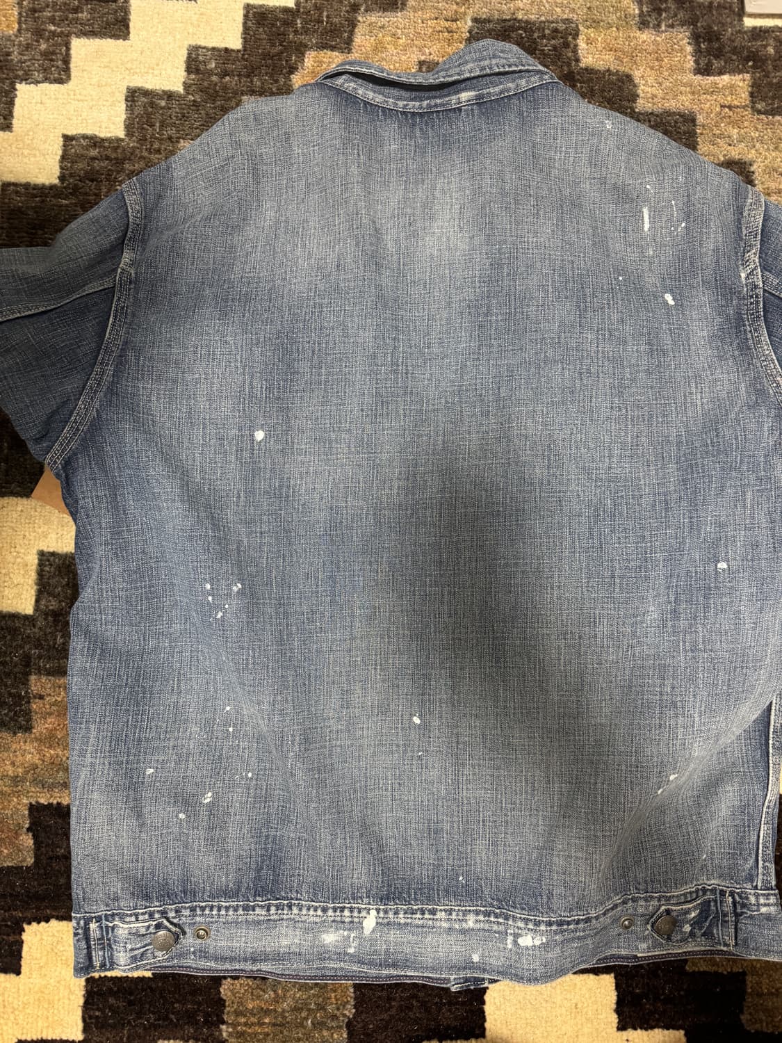 RRL 더블알엘 페인티드 데님 자켓 M 상품이미지5