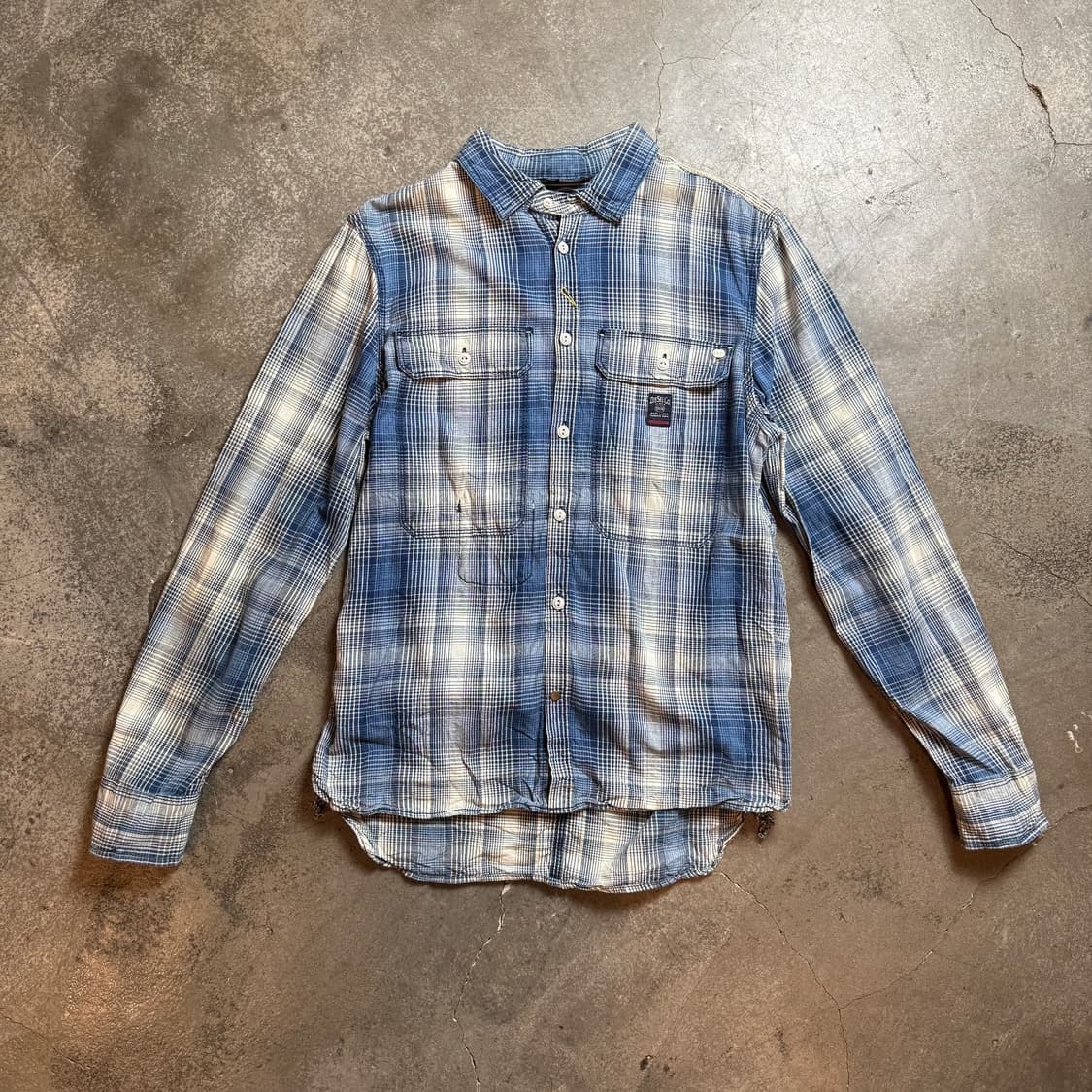 디젤 플란넬 2포켓 셔츠 상품이미지1