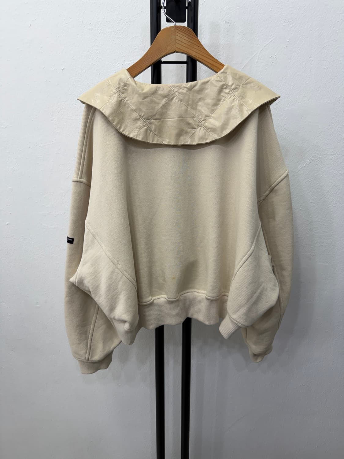 정품) SYSTEM 시스템 한섬 22ss 오버핏 아이보리 가디건 자켓 8 상품이미지6