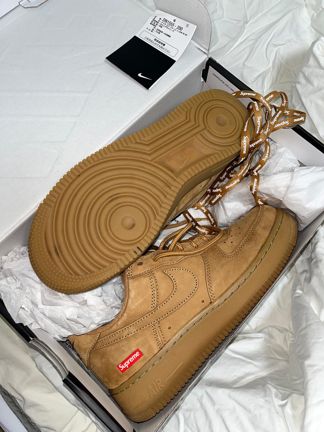 나이키 에어포스 슈프림 된장포스 240 상품이미지2