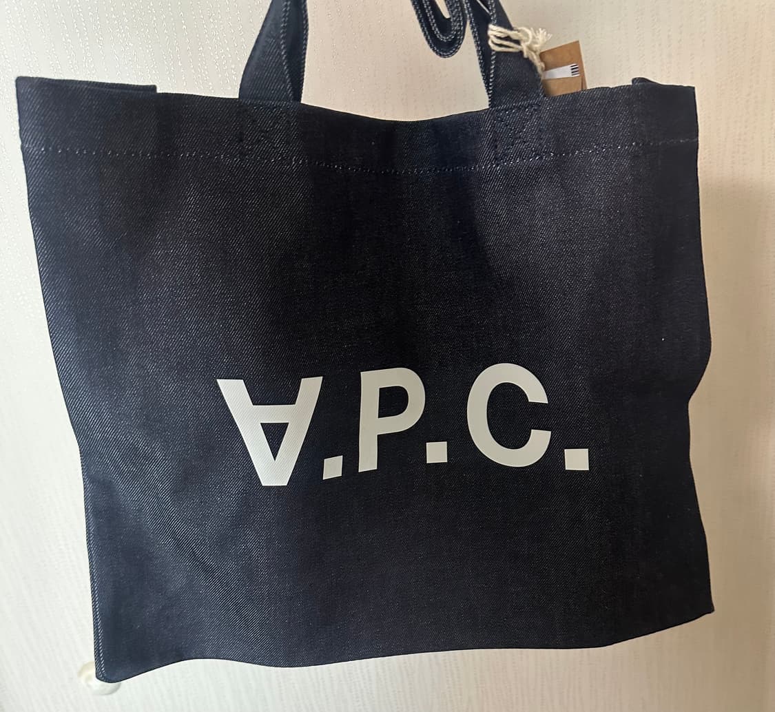 A.P.C. 아페쎄 데님 토트백 미개봉 새상품 상품이미지1