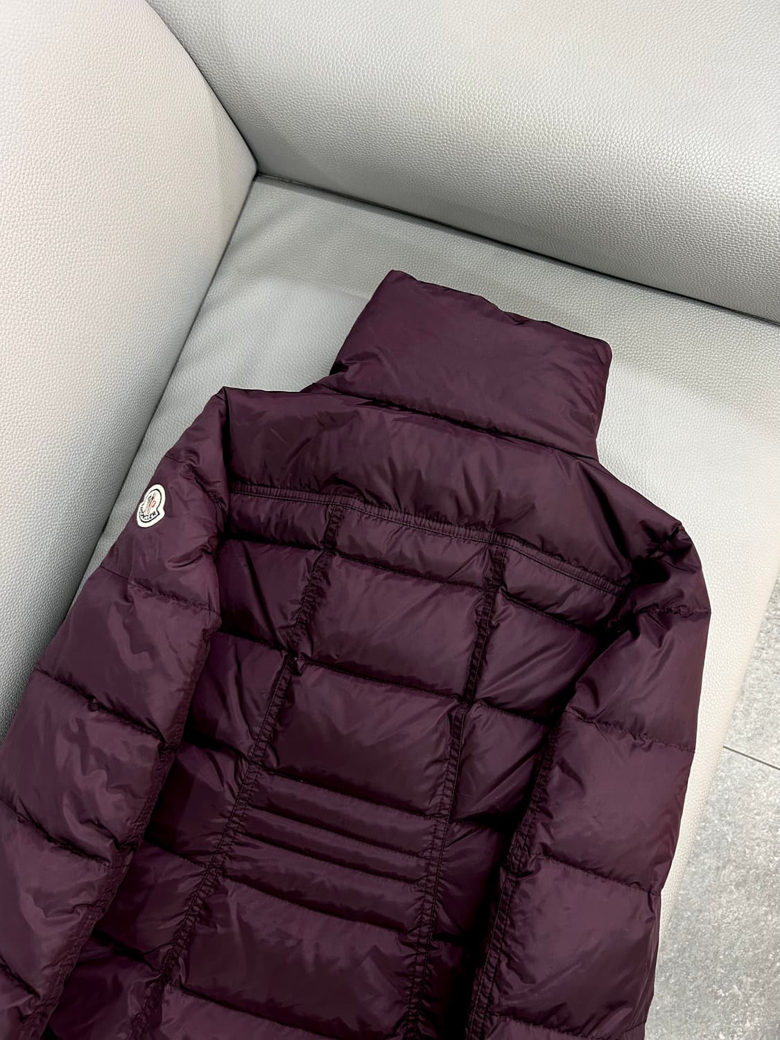 몽클레어 정품 버건디 다운패딩(00/44) 상품이미지7