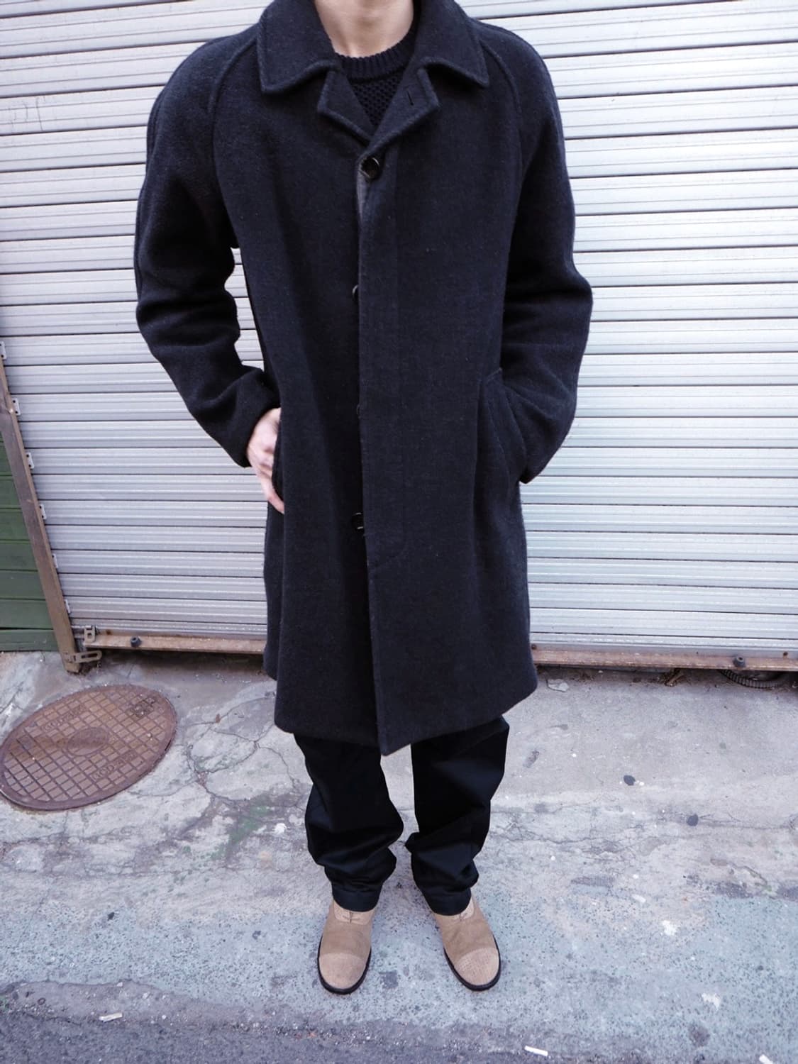 꼼데가르송 옴므 코트 상품이미지8