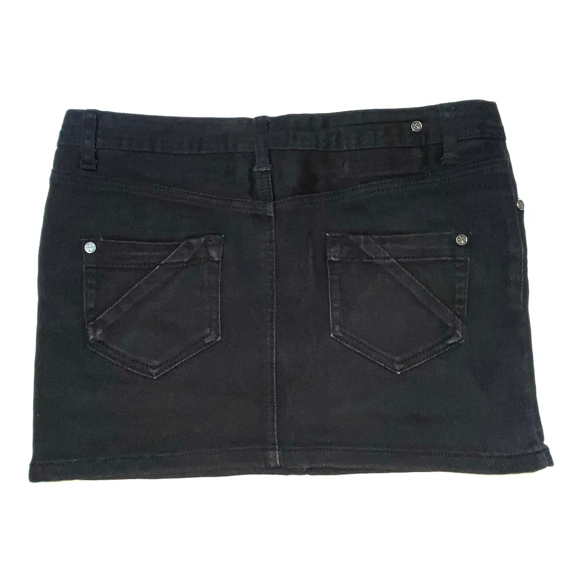 빈티지 블랙 미니스커트 치마 상품이미지2