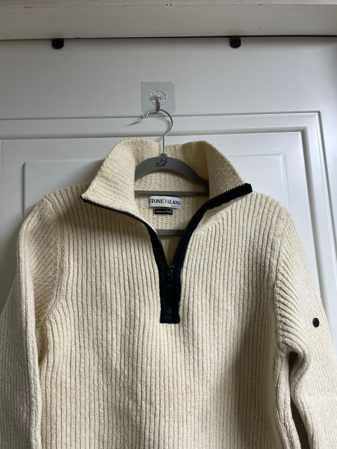 스톤아일랜드 하프 집업 니트 상품이미지3