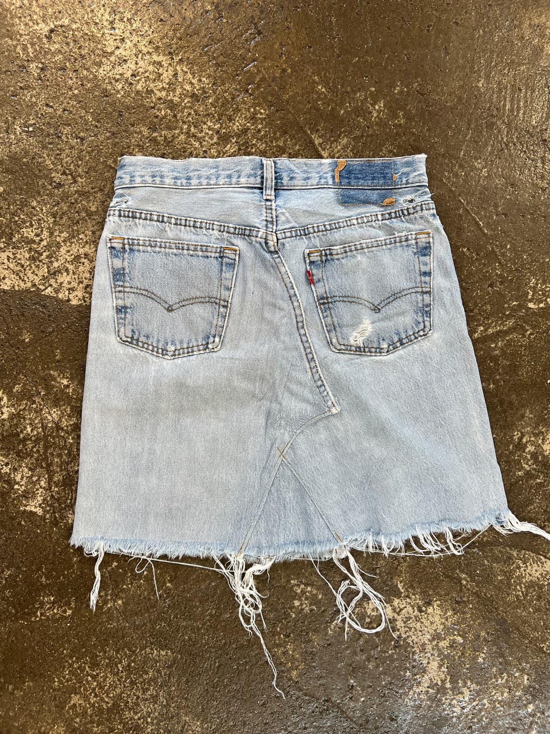 Levis 빈티지 데님 스커트 상품이미지4