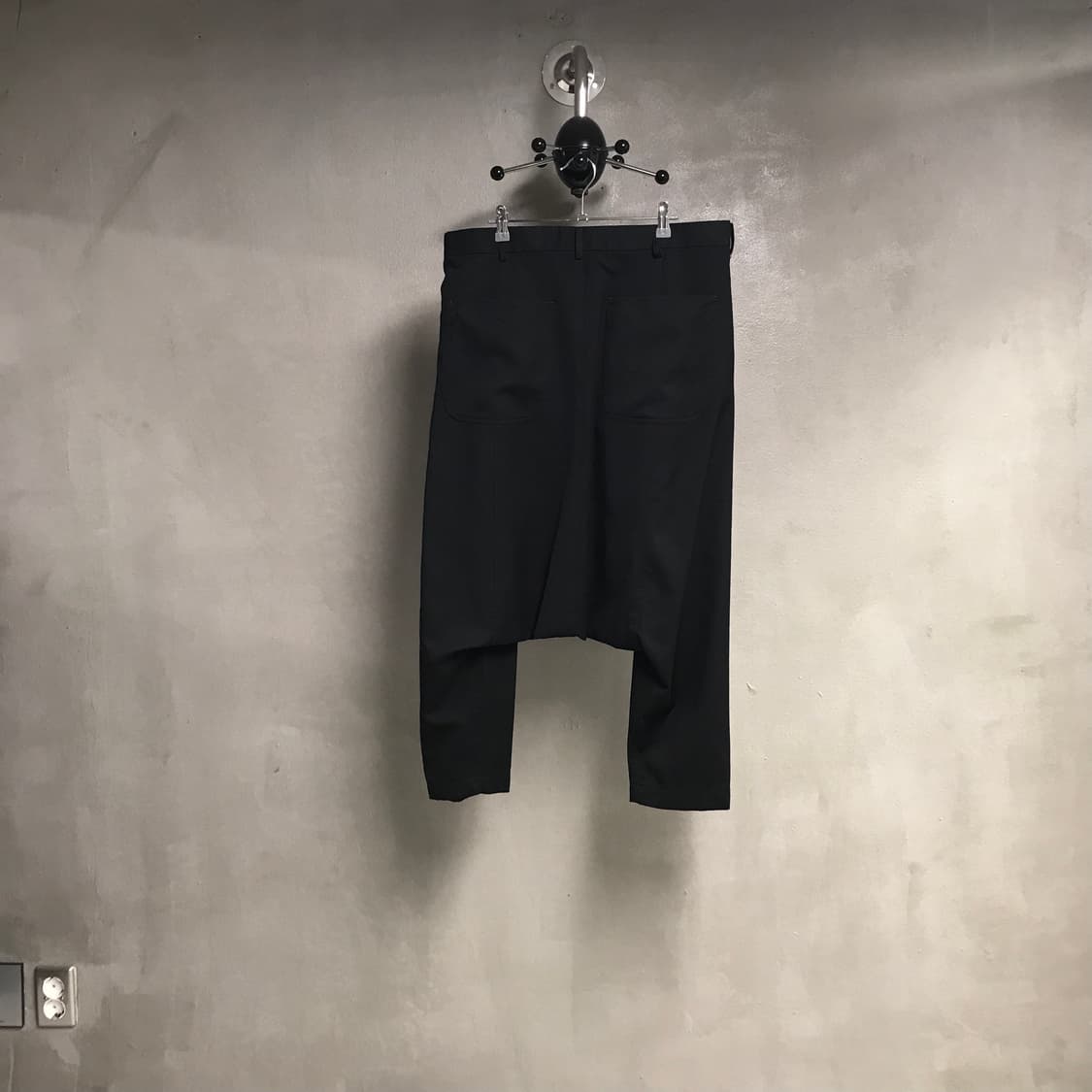 꼼데가르송 블랙 배기 팬츠 L 상품이미지4