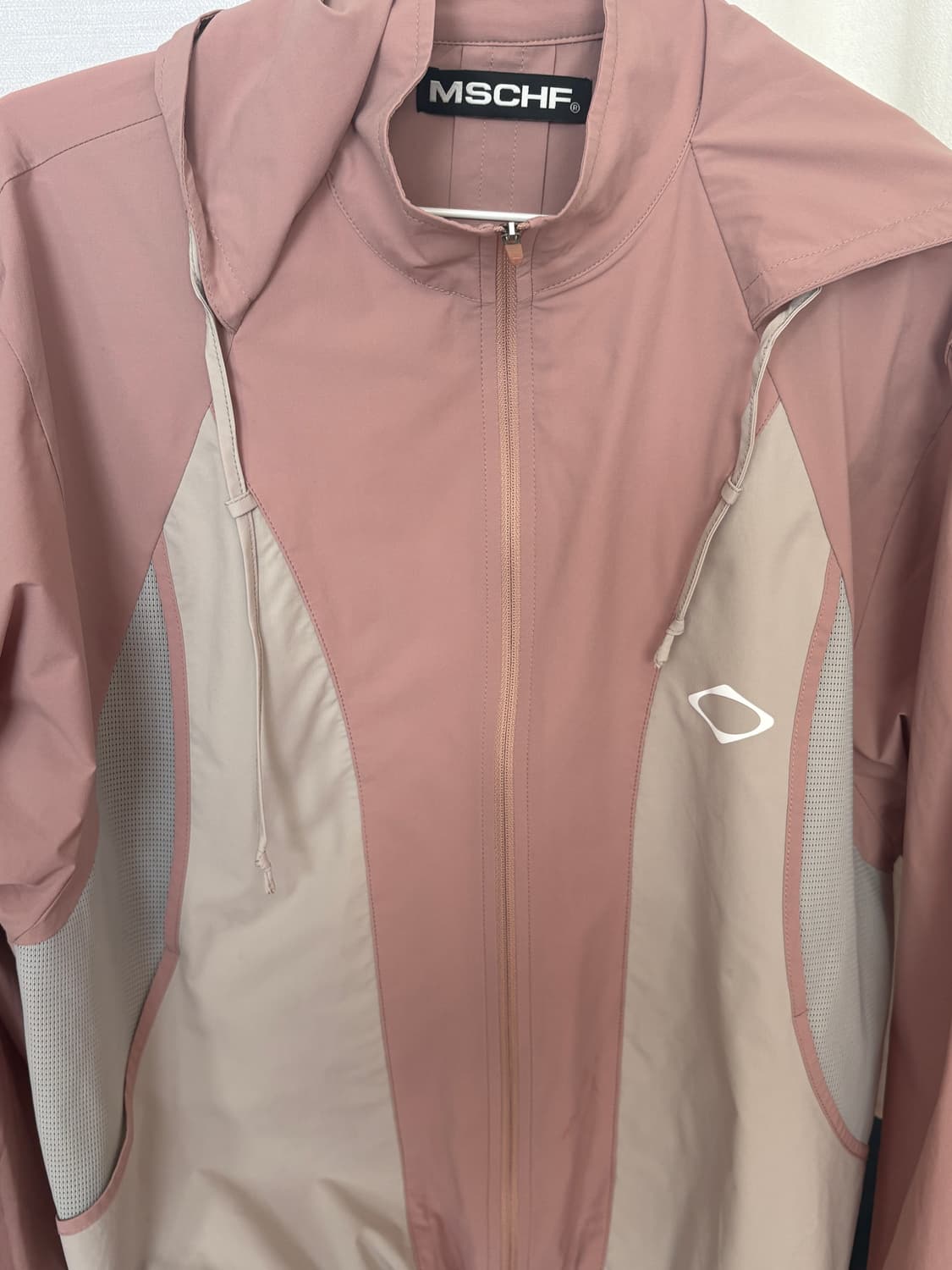 미스치프 윈드브레이커 핑크 s 바람막이 상품이미지2