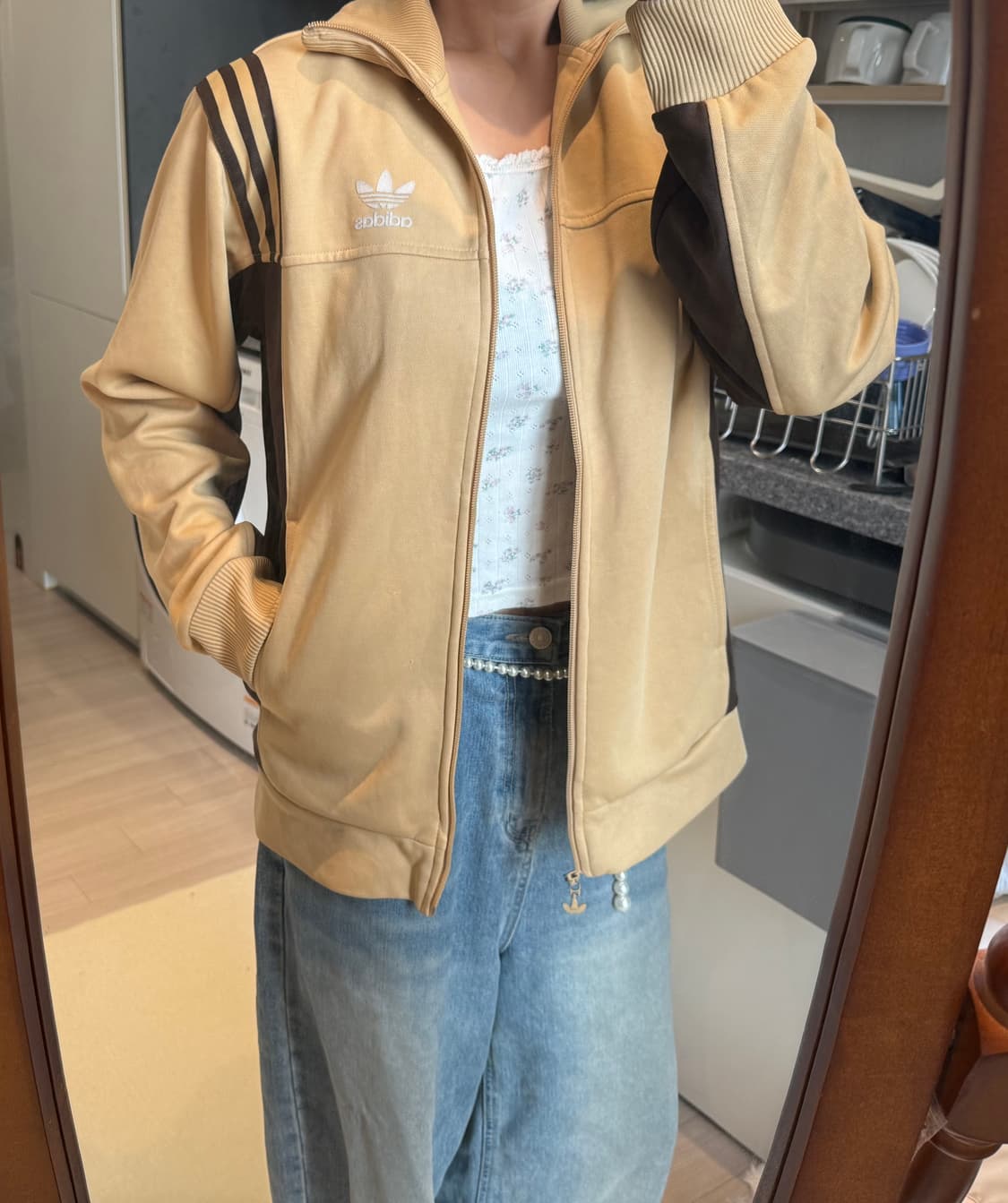 아디다스 브라운 져지 S 상품이미지8