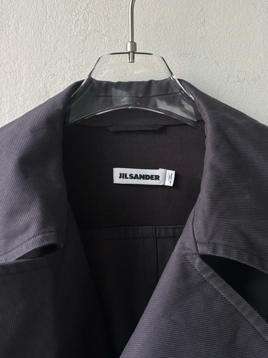 질샌더 13SS 더블 트윌 코트 상품이미지8