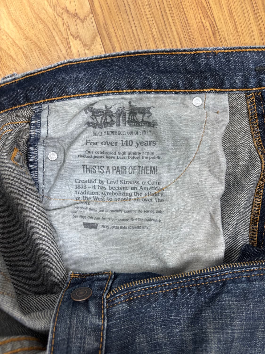 [36x30]리바이스 505빈티지 상품이미지4