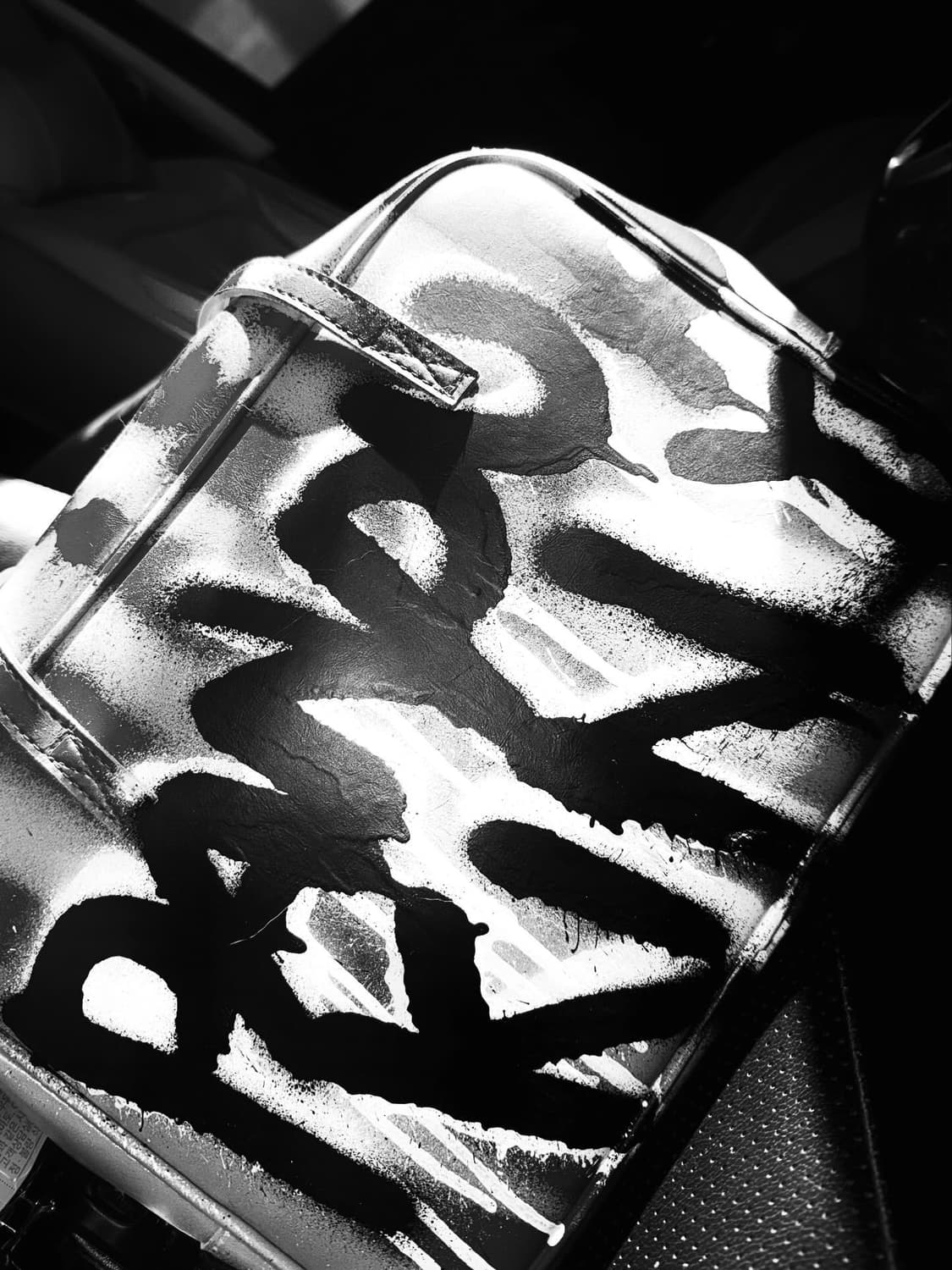 리메이크 스포티 핑크 레더 빈티지 토트백 상품이미지8