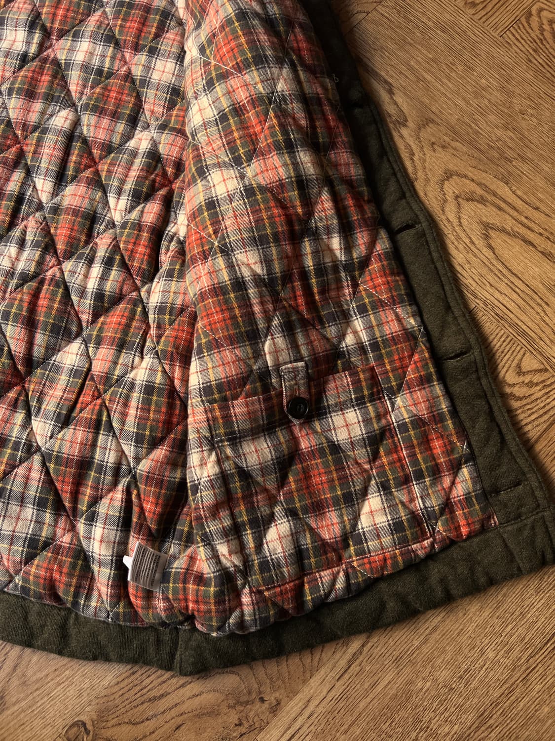 [L]폴로 랄프로렌 체크라이닝 퀼팅 헌팅 베스트 상품이미지7