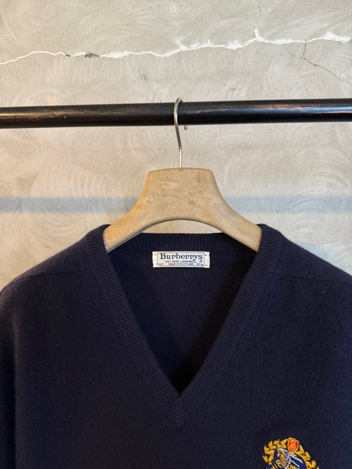 버버리 스코티쉬 램스울 니트 100 상품이미지3