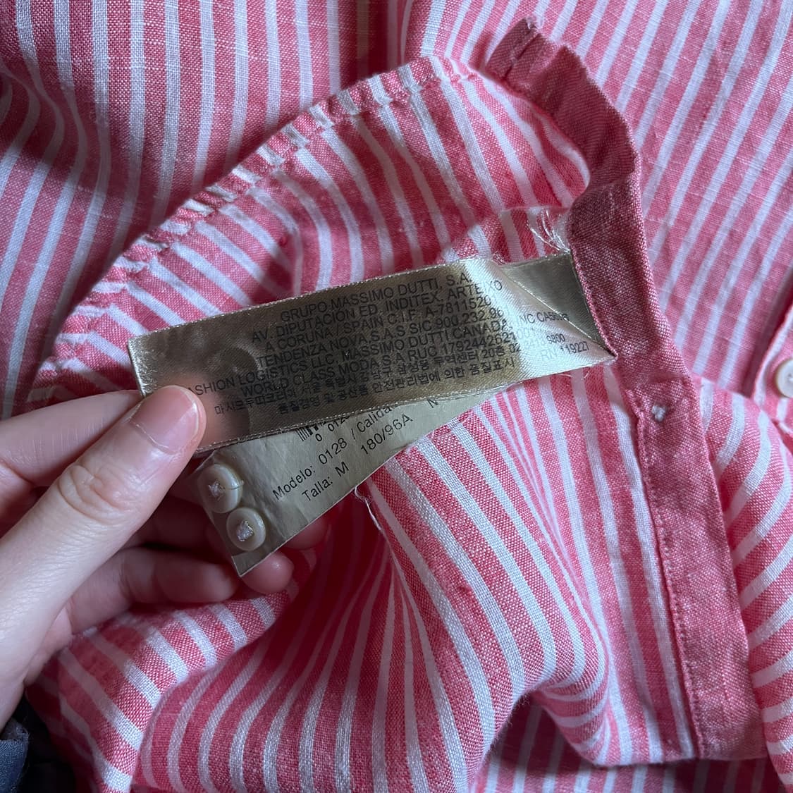 마시모두띠 린넨 헨리넥 셔츠 상품이미지6