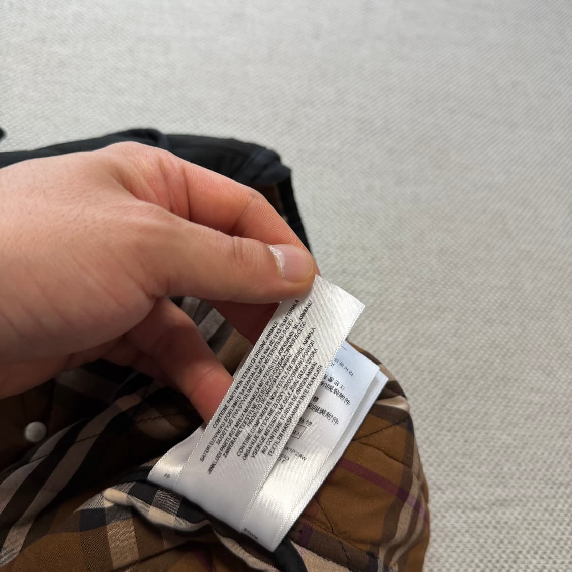 버버리 우먼스 퀄팅 자켓 상품이미지8