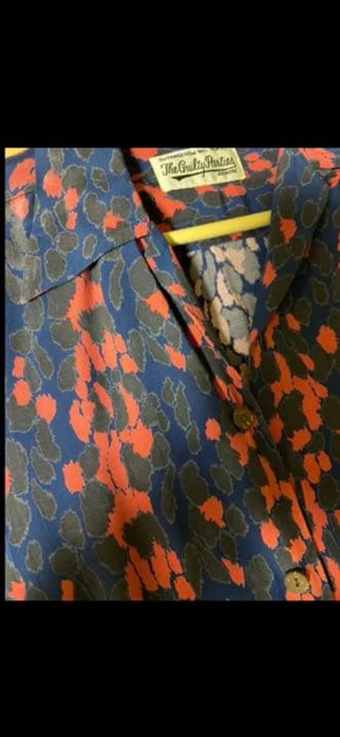 와코마리아 레오파드셔츠 상품이미지2