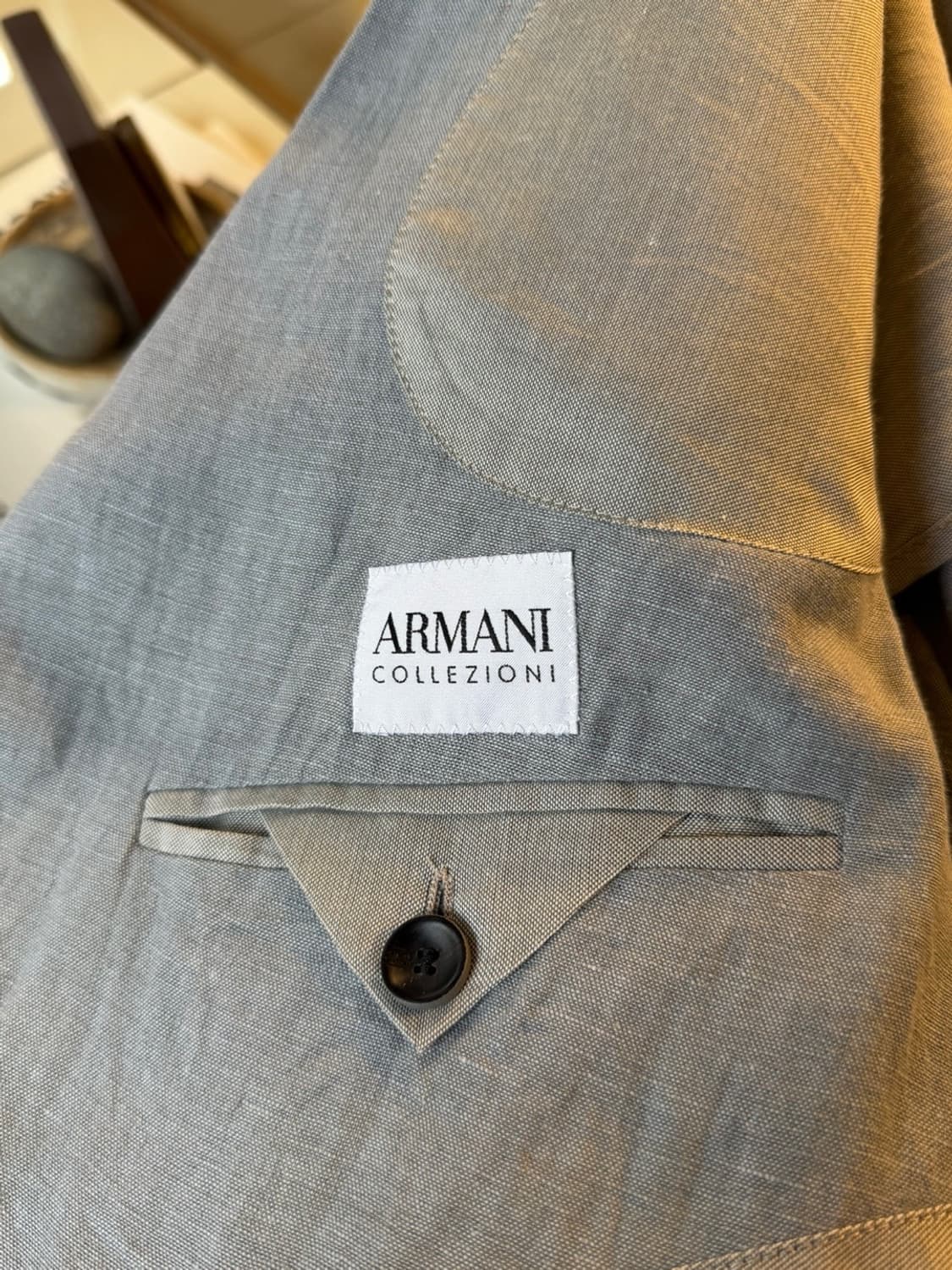 아르마니 꼴레지오니 리넨 자켓 100~103 상품이미지7