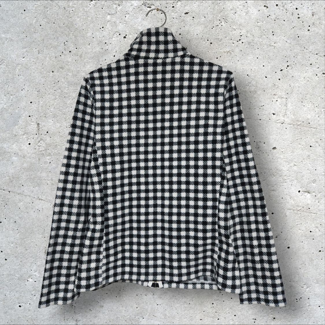 유니클로 체크 플리스 집업 (90/S) 상품이미지3