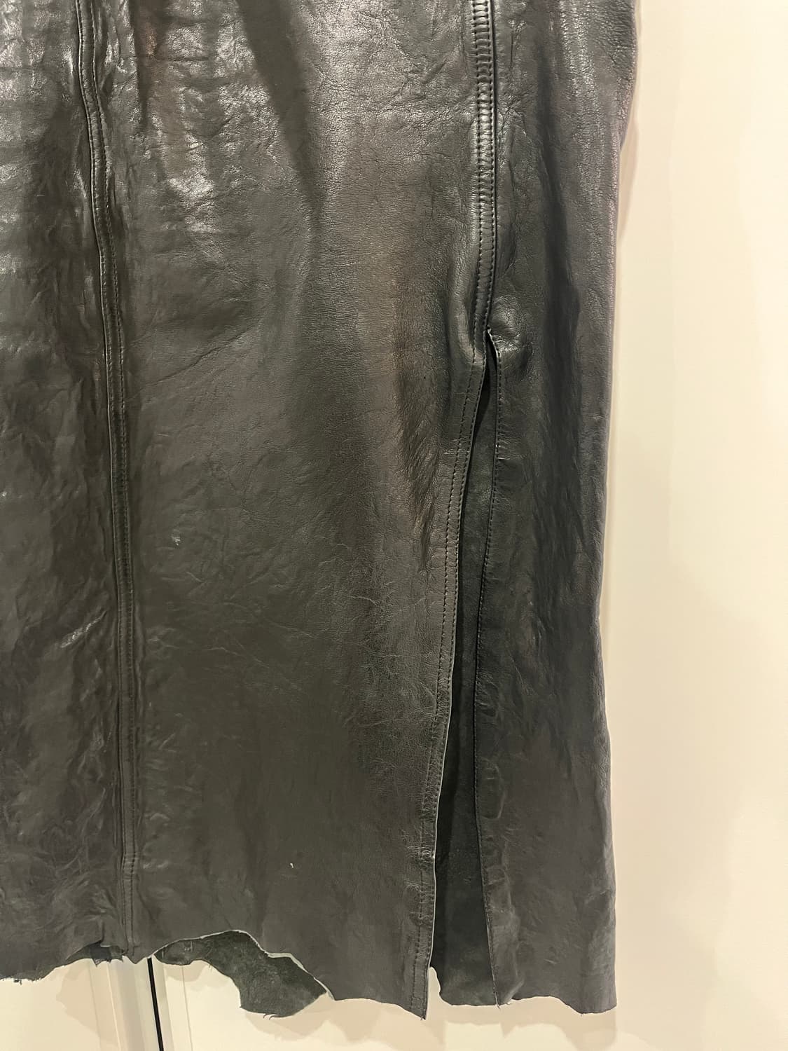 디젤 Diesel 가죽치마 상품이미지7