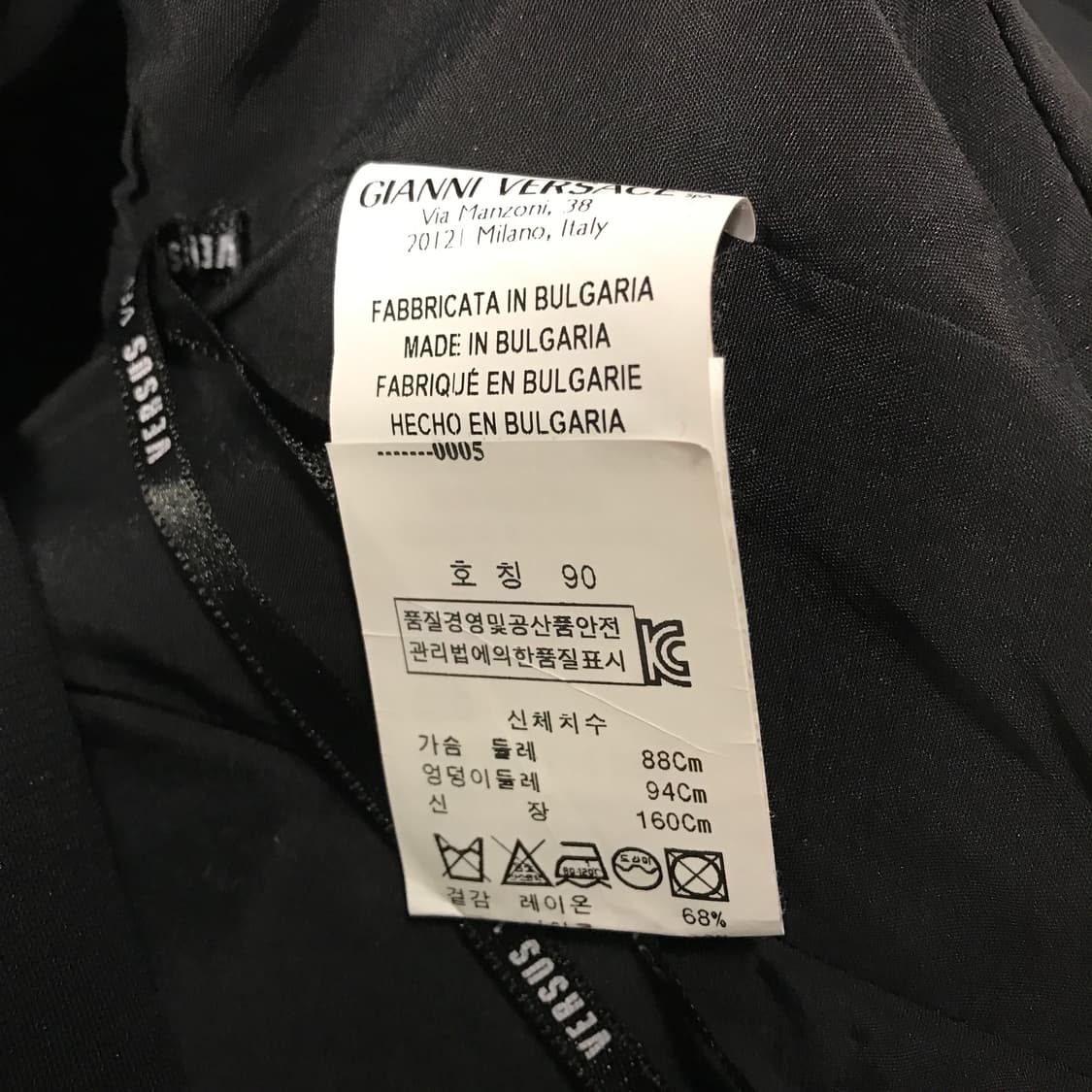 베르사체 블랙 원피스 40(W) 상품이미지6