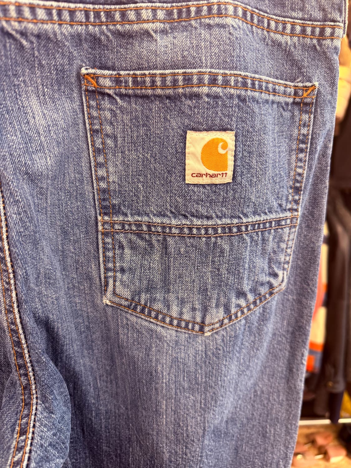 칼하트 릴렉스드핏 데님팬츠 상품이미지3