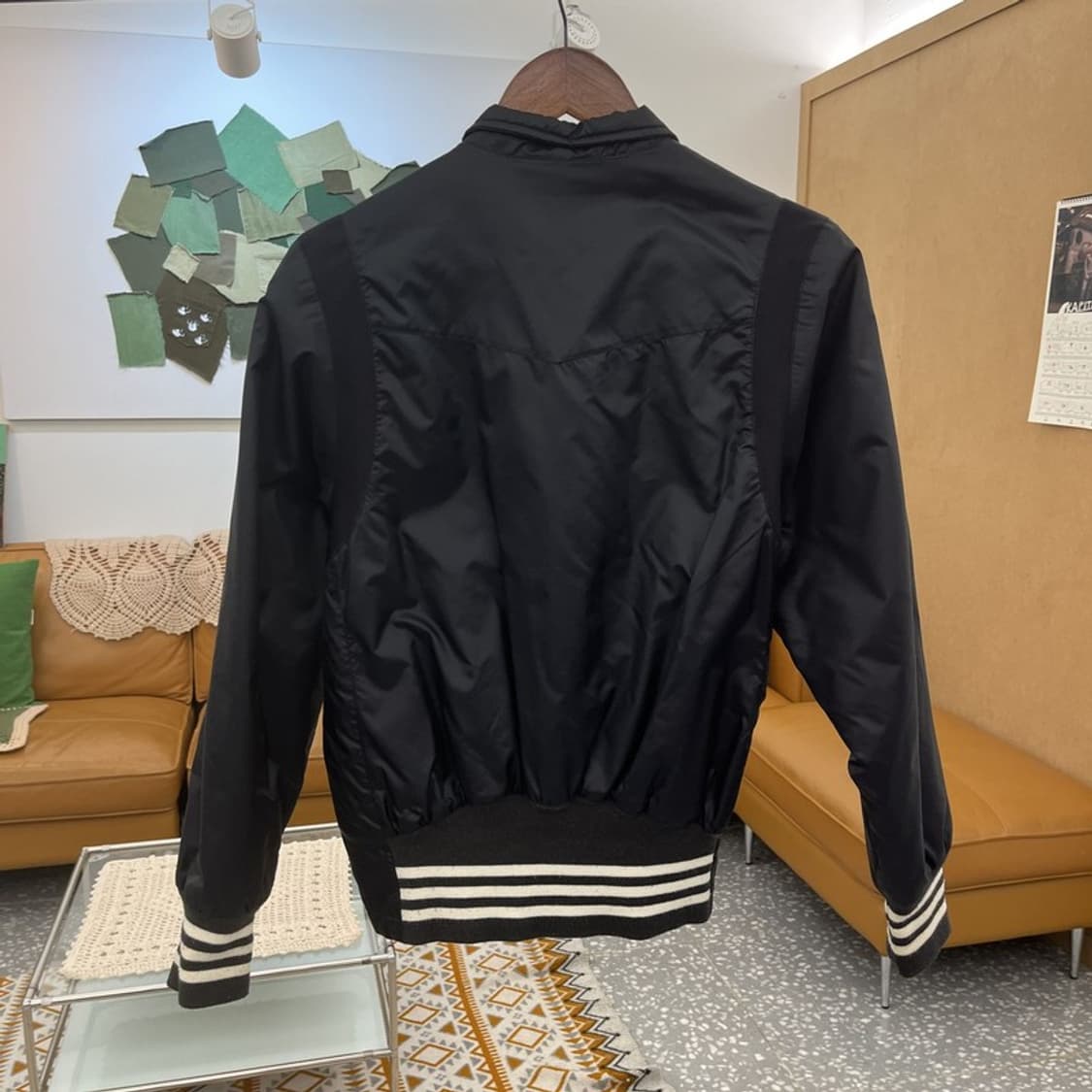 아디다스 흑탭 레트로 윈터 프렌체스카 바시티 자켓 95 C10695 상품이미지4