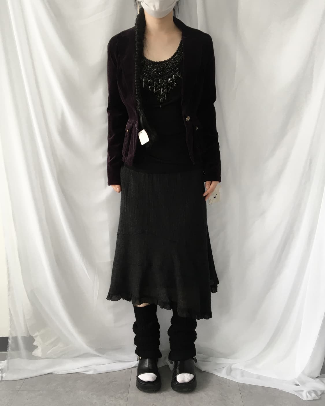 Velvet jacket 상품이미지5