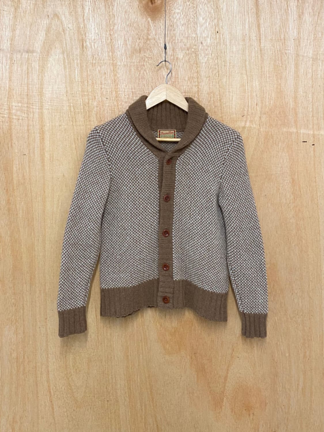 BEAMS BOY shawl collar cardigan 숄카라 가디건 상품이미지3