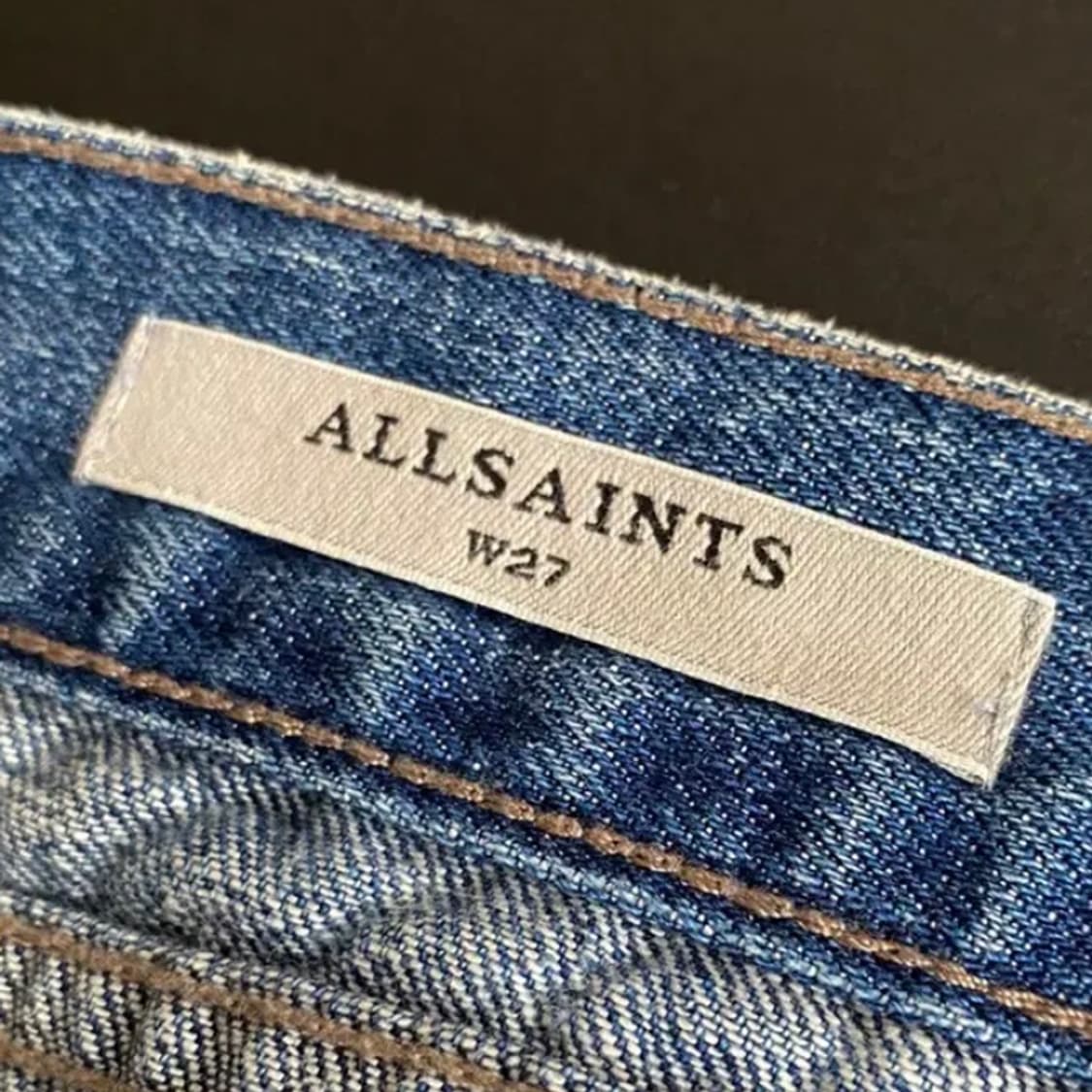 [정품] ALLSAINTS 올세인츠 세린 별자수 인디고 데님쇼츠(27) 상품이미지9