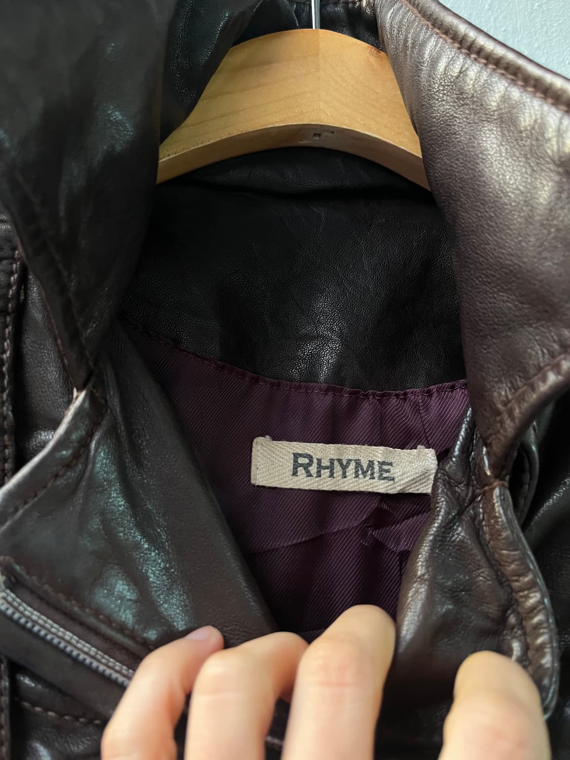 RHYME sheepskin jacket 상품이미지8