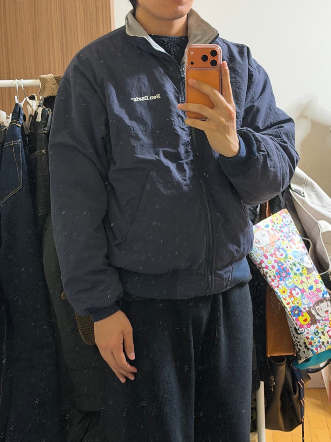 벤데이비스 리버시블 봄버 자켓 상품이미지3