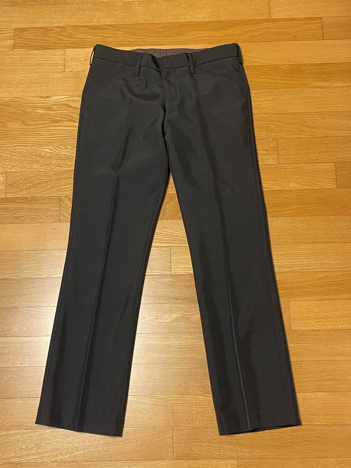 Kolor 딥 브라운 플리츠 슬랙스 상품이미지3