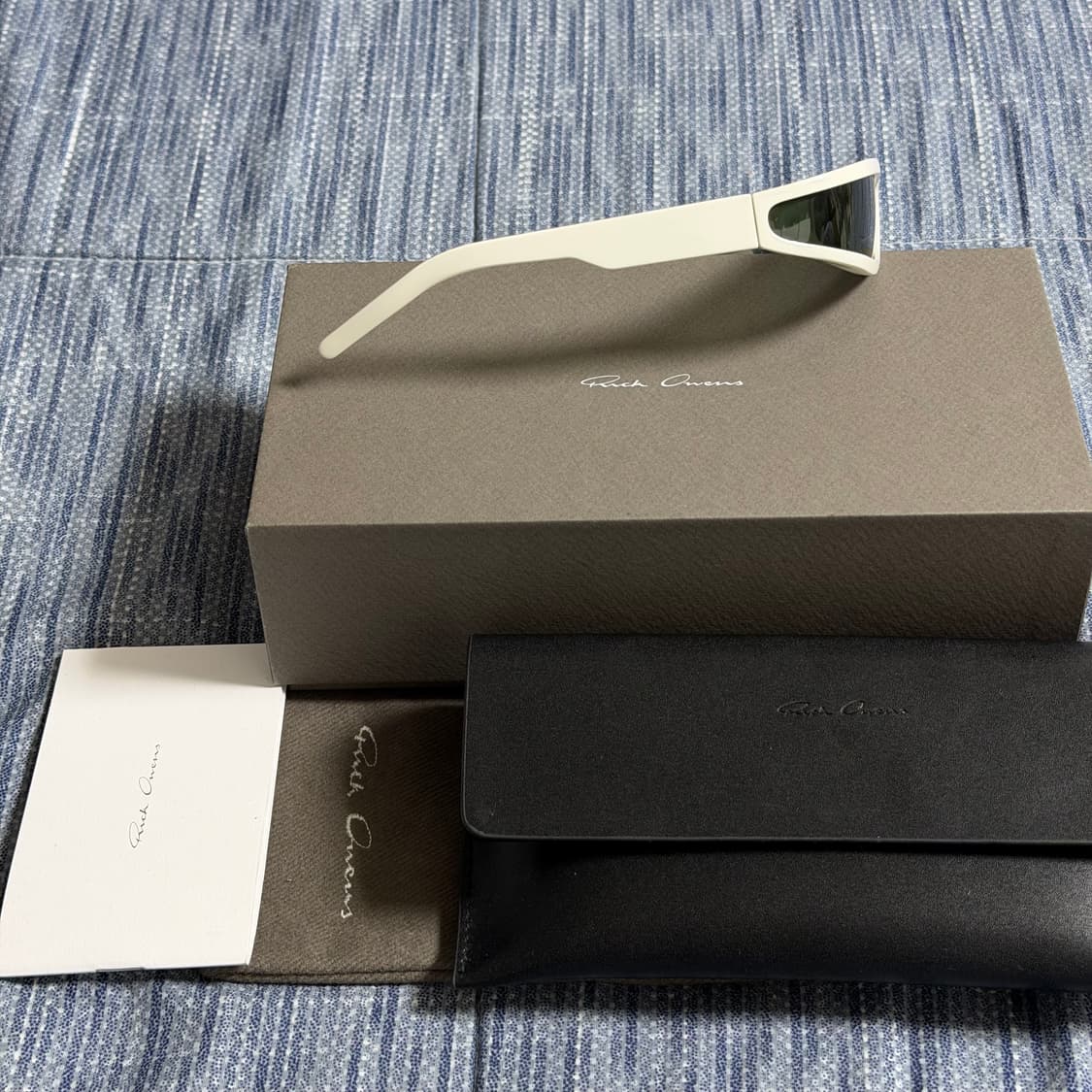 (OS) 릭오웬스 fog 포그 선글라스 화이트  상품이미지5