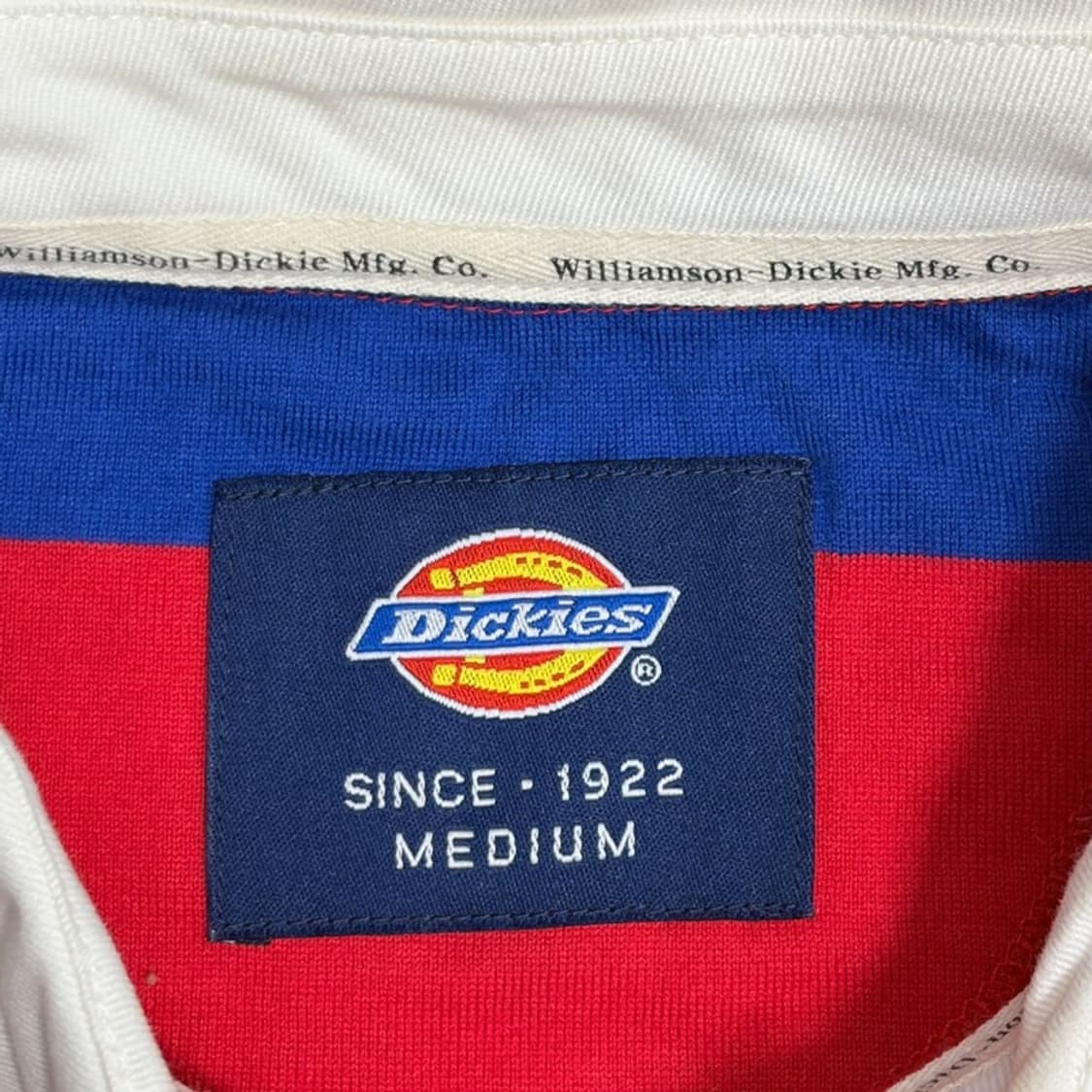 (새상품) DICKIES 투톤 럭비 PK 셔츠 M 상품이미지4