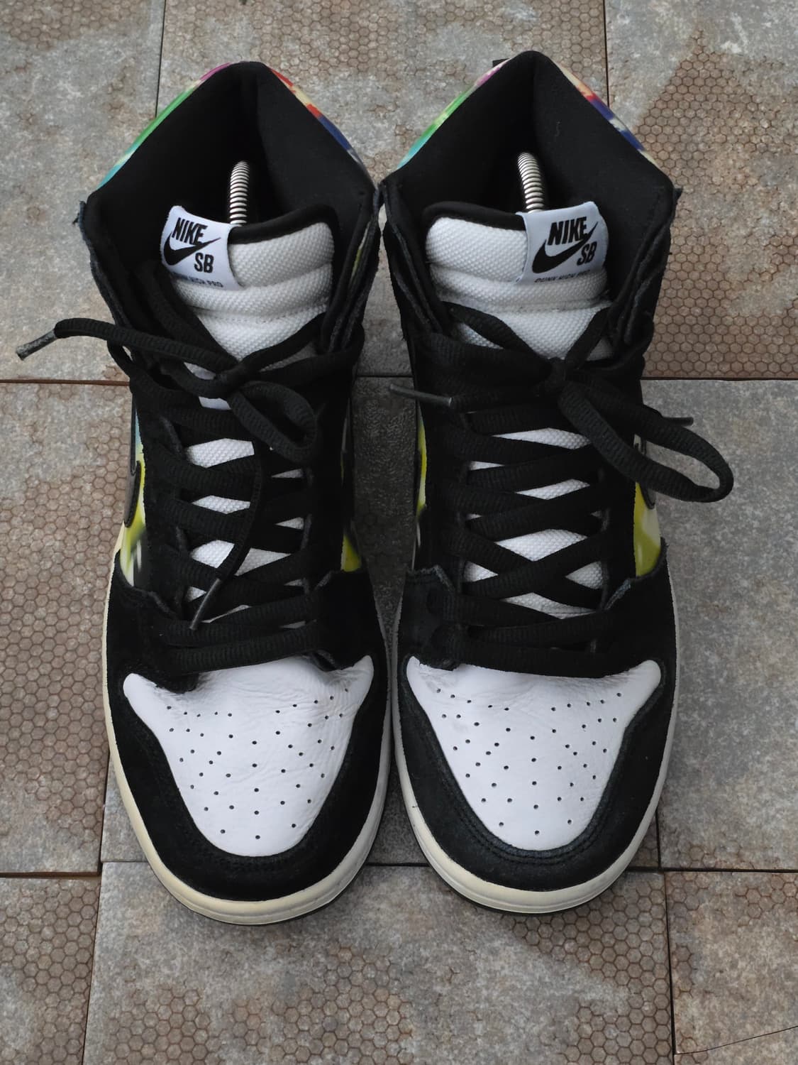 (270)나이키 sb 덩크 하이 프로 테스트 패턴 상품이미지2