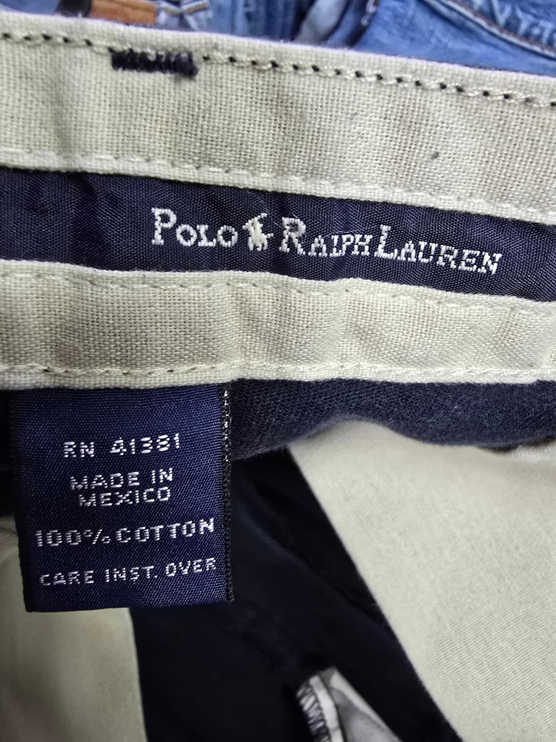 폴로 네이비 치노팬츠 (1302) 상품이미지4