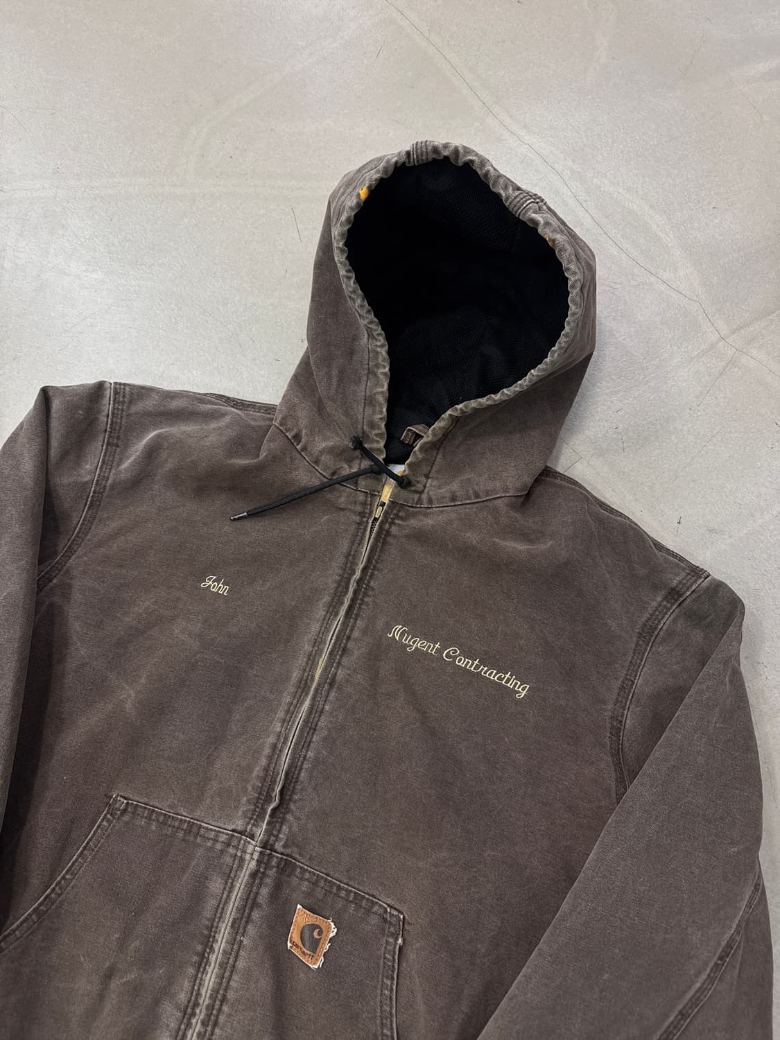 칼하트 액티브 J130 샌드 자켓 XL 상품이미지2