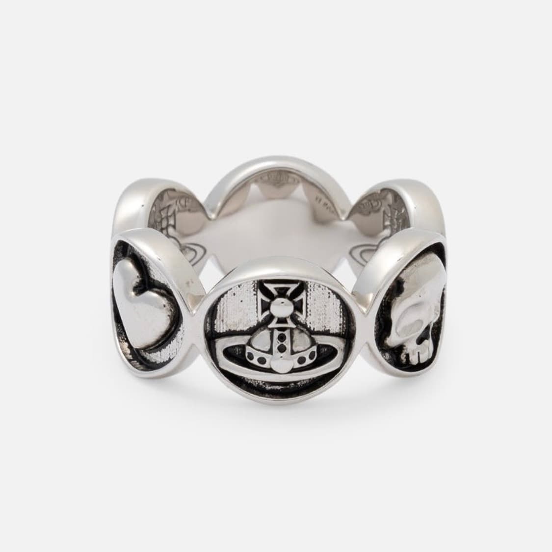 [S,M]비비안웨스트우드 25fw ARI 링/실버 상품이미지3