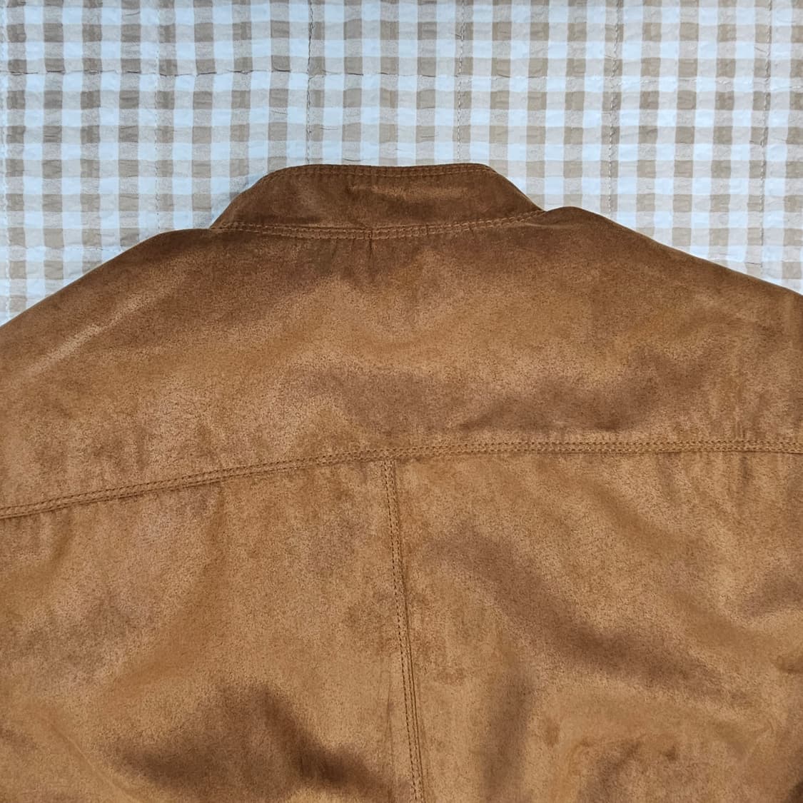 간절기 스웨이드 집업자켓 남자100 상품이미지8