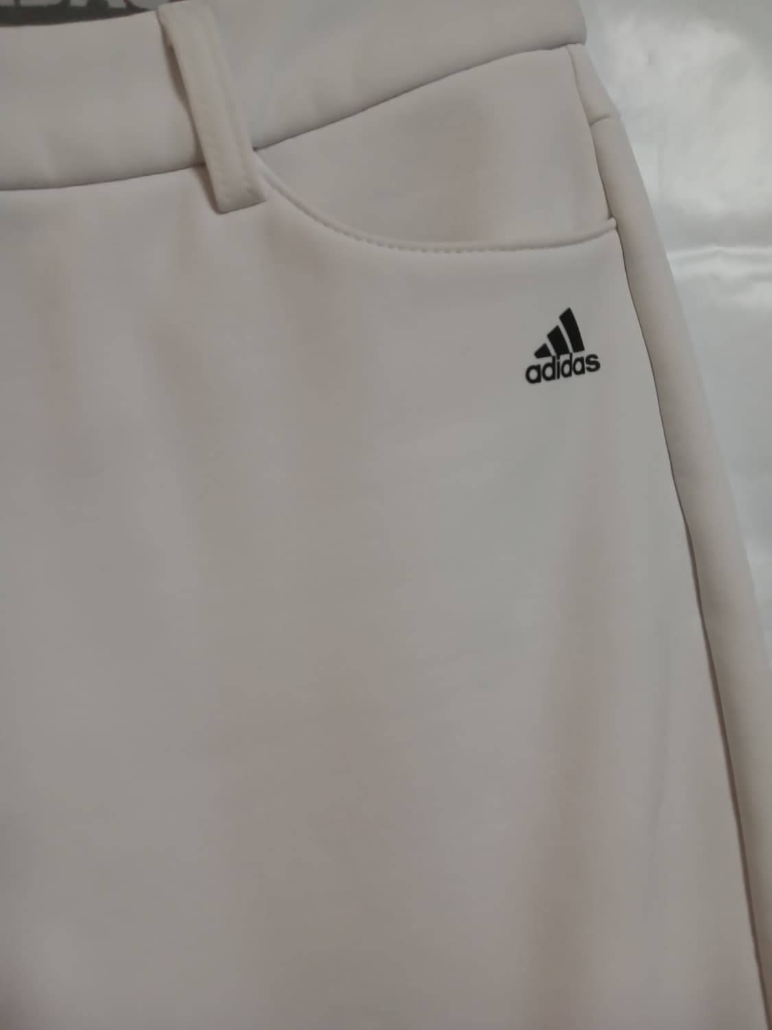 (28)아디다스골프  여성 기모안감팬츠 화이트 상품이미지4