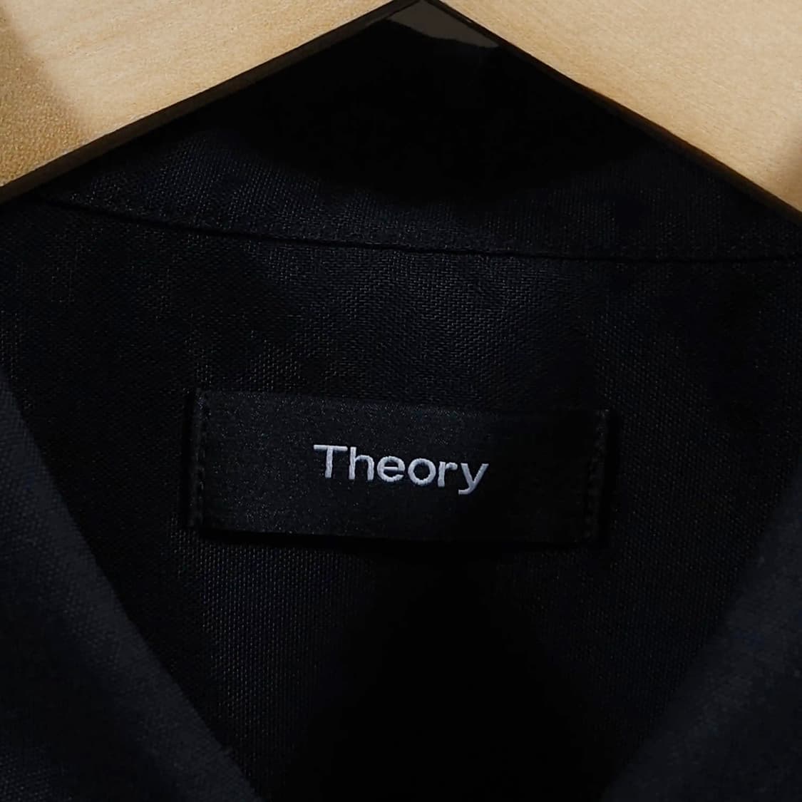 100~105)Theory 띠어리 블랙 나일론 셔츠 상품이미지5