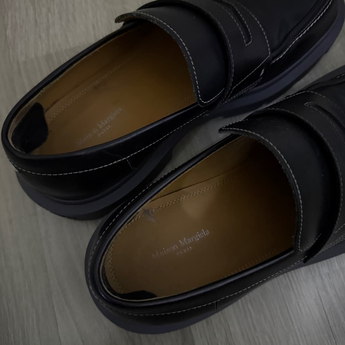 메종 마르지엘라 스티치 스퀘어토 로퍼 41 (250-255) 상품이미지3