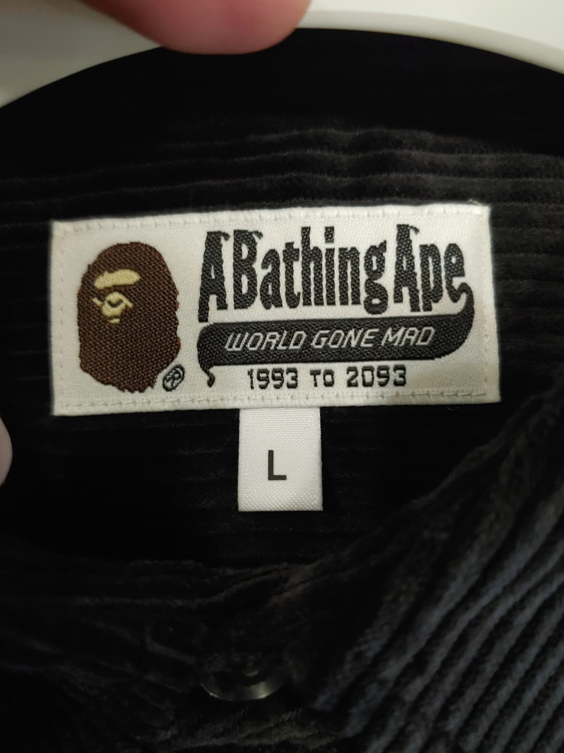 [L]베이프 코듀로이 미니사루 셔츠 상품이미지3