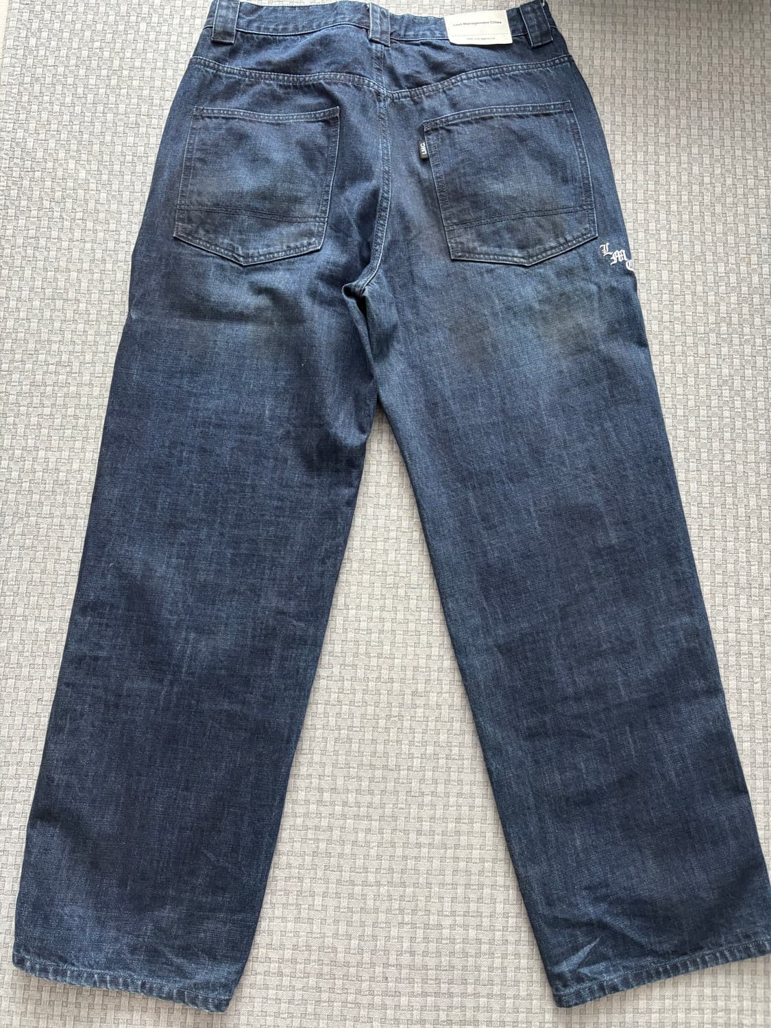 LMC 오일 워시드 더블니 팬츠 상품이미지3