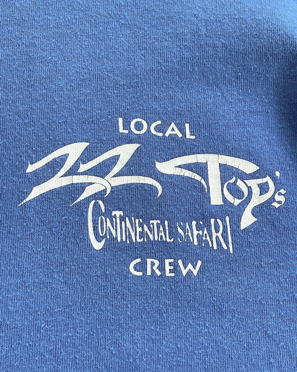 90s ZZ Top Band Continental Safari Crew  상품이미지5