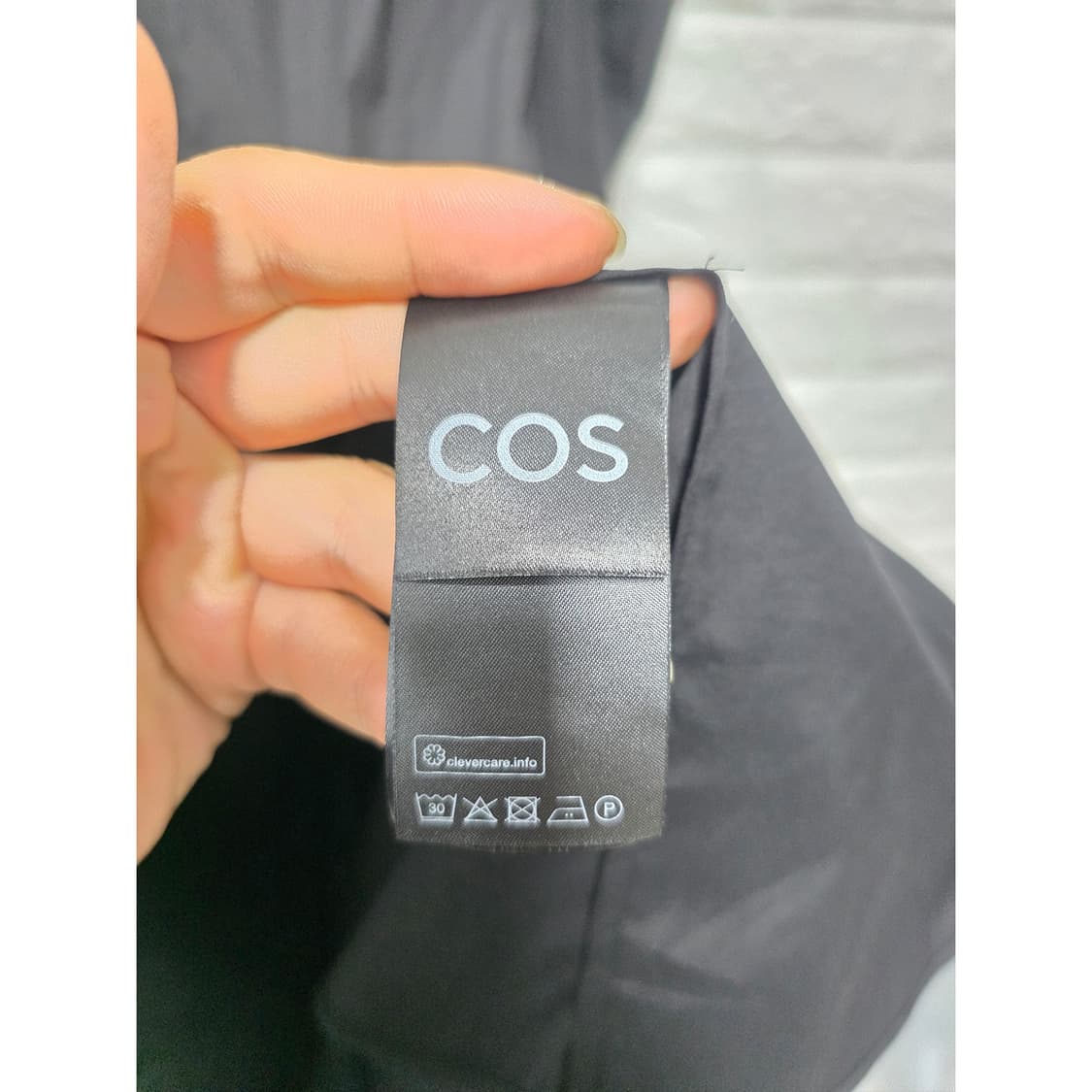 코스 COS 블랙 지퍼 롱 원피스 S 상품이미지3