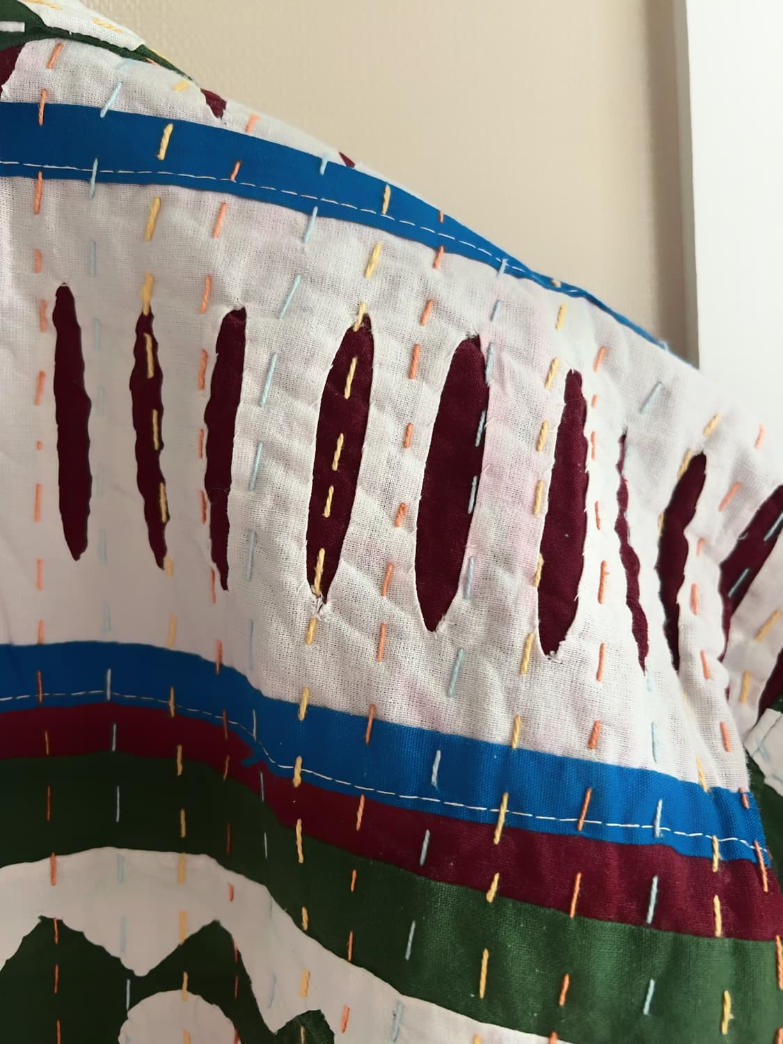 프리미엄 빈티지 리폼 칸타 퀼트자켓 남여공용 상품이미지7