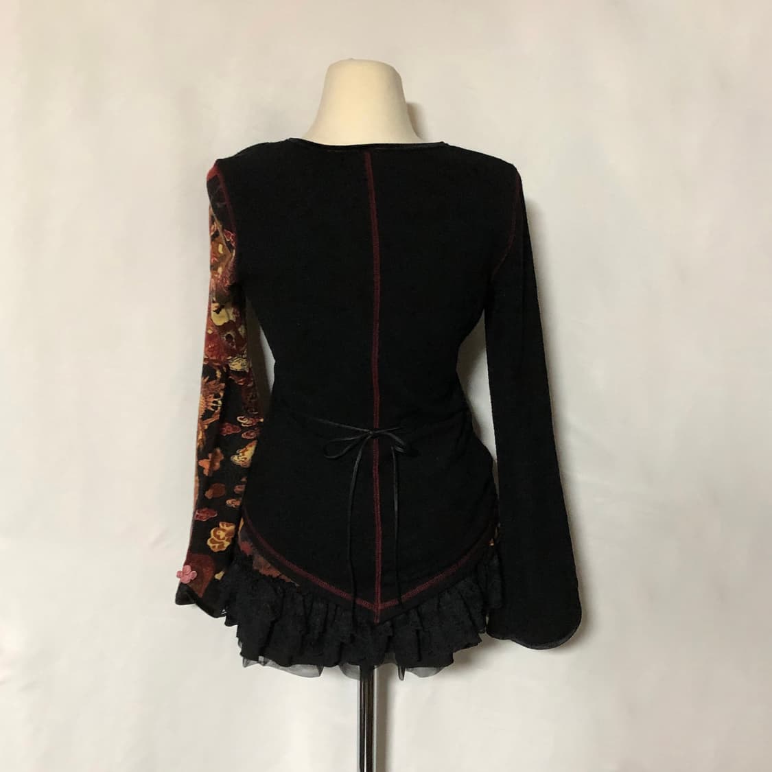 오즈온 차이나 니트 블랙 상품이미지6